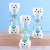 Copii Perie Dinți Clepsidra 2/3 minute Ceas de nisip Temporizator de nisip Ornament de birou Clepsidra Cadouri pentru copii Decor Home Clepsidra