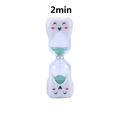 Copii Perie Dinți Clepsidra 2/3 minute Ceas de nisip Temporizator de nisip Ornament de birou Clepsidra Cadouri pentru copii Decor Home Clepsidra