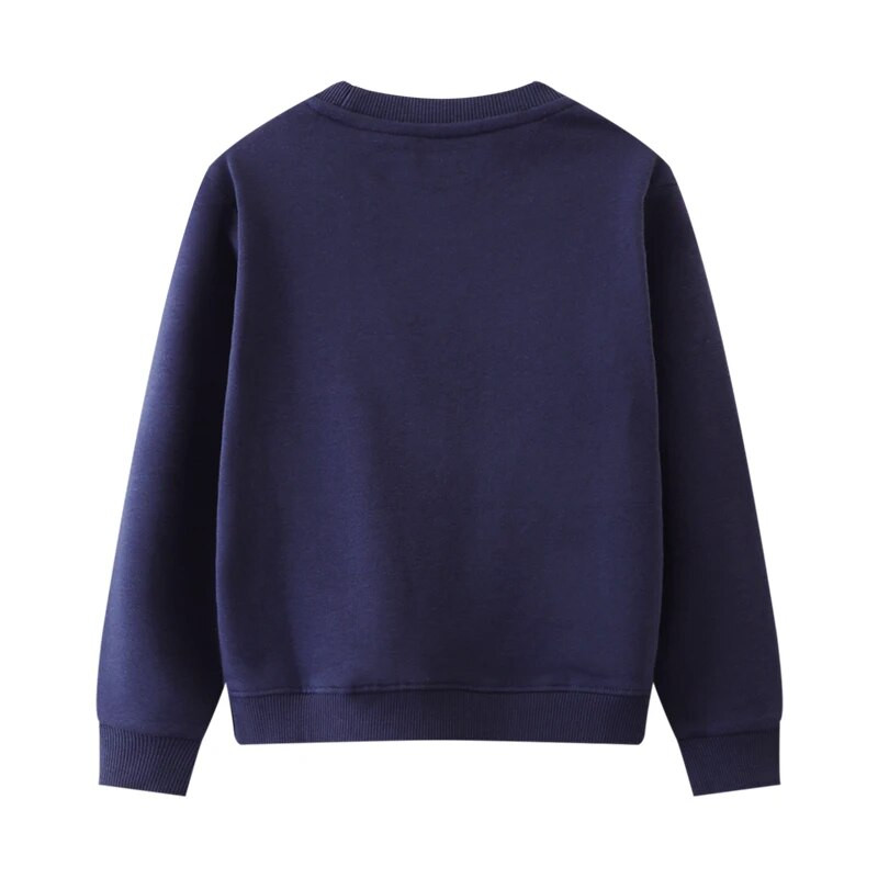 Little Maven 2023 Vaikai Drabužiai Merginos Animacinis filmas Vaivorykštės Debesys Megztiniai Vaikiški Drabužiai Pavasario Rudens Viršutiniai Medvilniniai