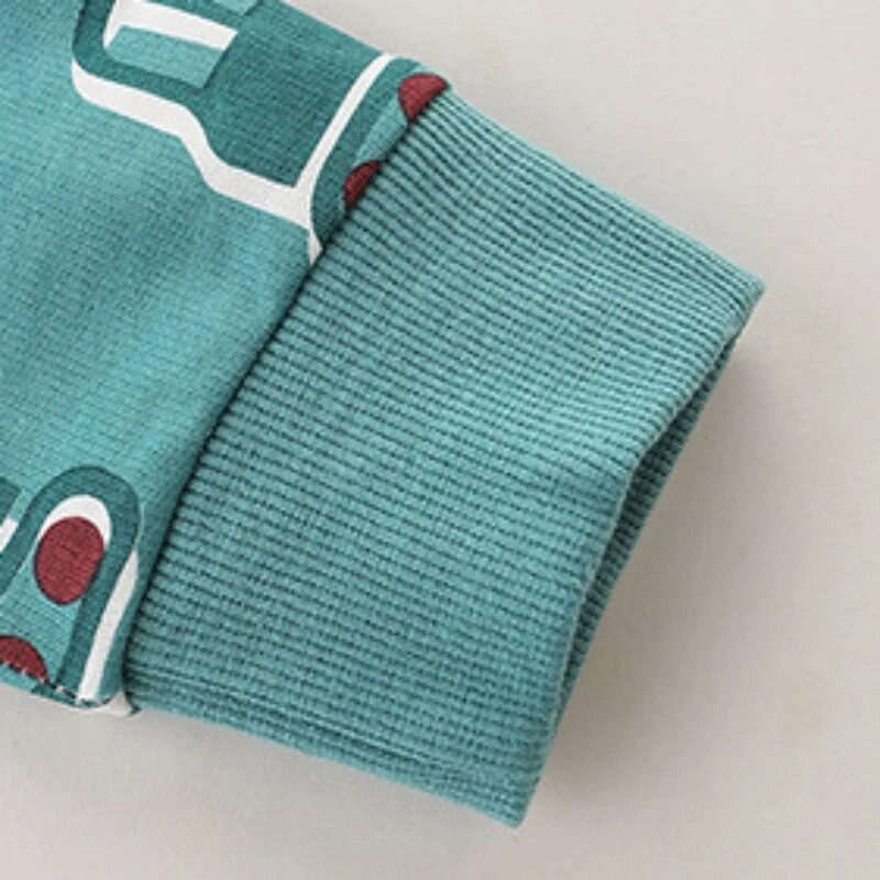 Cartoon Excavator Poiste dressipluus 2023 Talveriided Sport Poiste pikkade varrukatega puuvillane džemprid Laste riided Laste Pullover