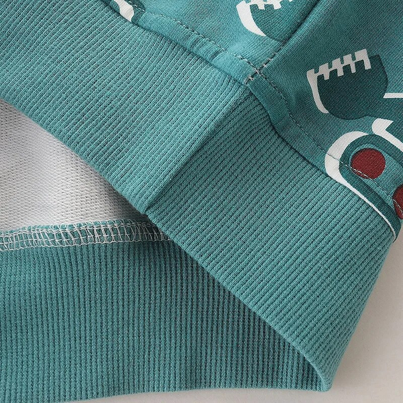 Cartoon Excavator Poiste dressipluus 2023 Talveriided Sport Poiste pikkade varrukatega puuvillane džemprid Laste riided Laste Pullover