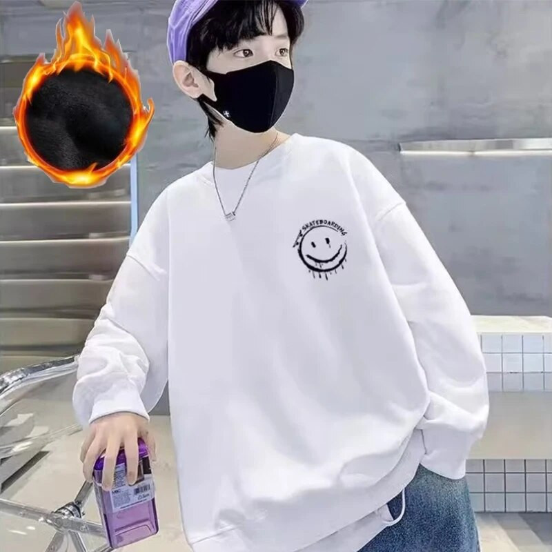 Džemper za dječake u proljetnom i jesenskom stilu Novi dječji jesenski gornji dio srednje veličine Jesenski donji dio košulje za dječake Moderan i moderan