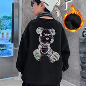 Berniukų megztinis pavasario ir rudens stilius Naujas vidutinio dydžio vaikiški rudeniniai marškinėliai rudeniniai apatiniai berniukų madingi ir madingi