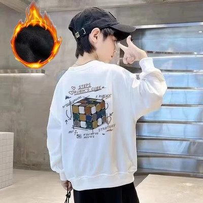 Poiste kampsun kevade ja sügise stiil uus keskmise suurusega laste sügisene särk Moodne ja moodne