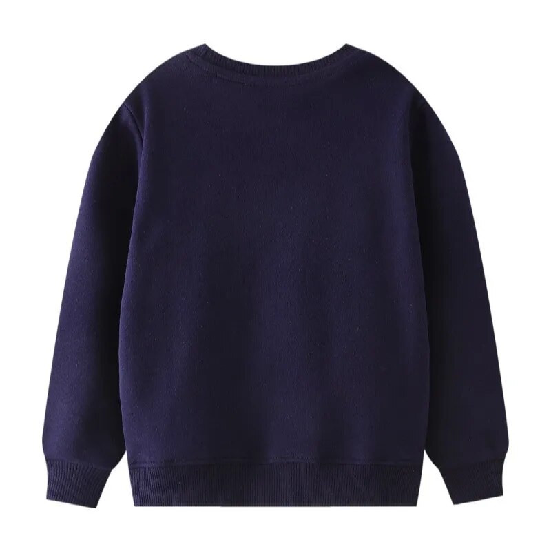 Šokinėjimo metrai Naujas atvykimas berniukams Megztiniai Siuvinėjimai Rudens Žiema Mažiems vaikams Kostiumas Medvilnė ilgomis rankovėmis Drabužiai Kūdikių gobtuvai