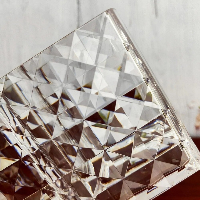 1 tk läbipaistev akrüülist meigipintsli hoidja kirjutuslaud kosmeetikavahend huulepulga pintsli hoidja huulepulga pintsli hoidik