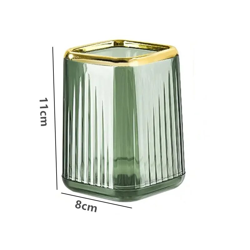 1 tk Meigipintsli ämber hoiutoru tualettlaud kontori lauapliiatsihoidja kosmeetika hoiukarp