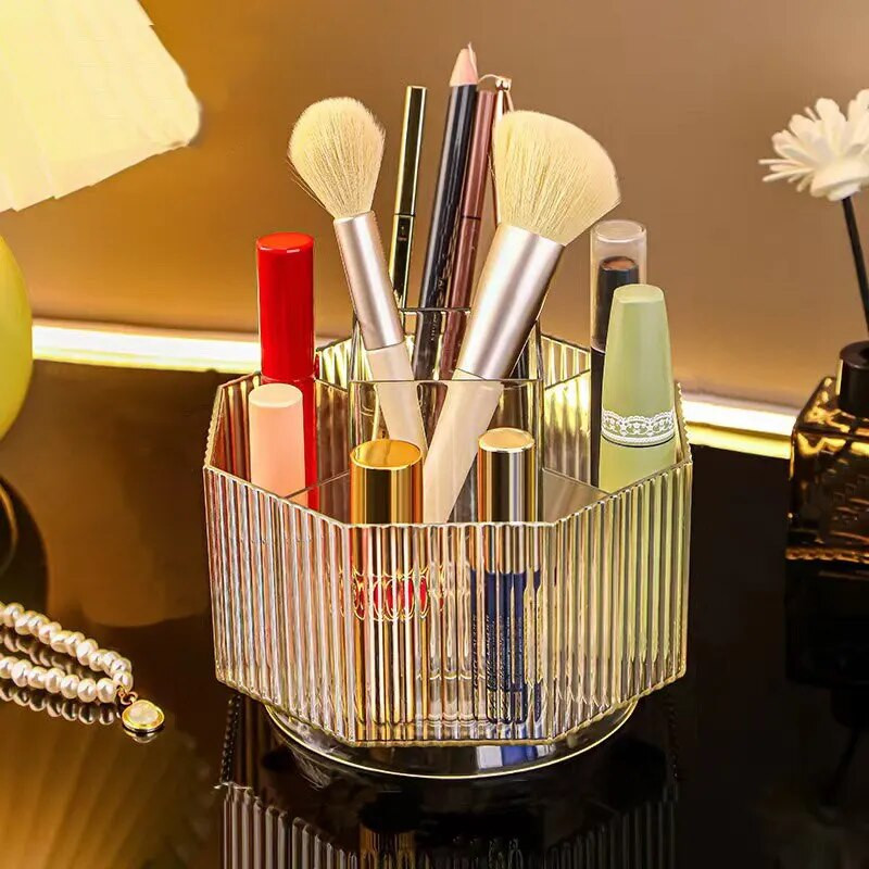 1 tk multifunktsionaalne pöörlev meigipintsel, huulepulgahoidik, suur mahutavus