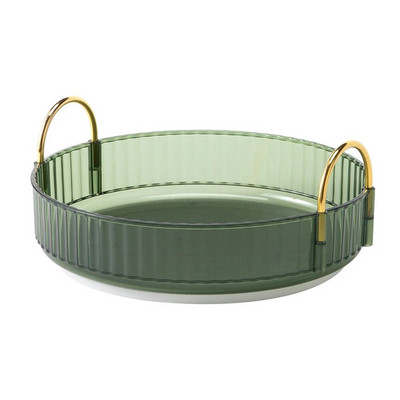 360 pöörlev meigikorder – multifunktsionaalne ja läbipaistev kosmeetikahoidik