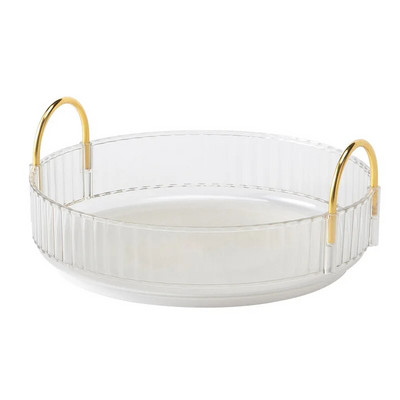 360 pöörlev meigikorder – multifunktsionaalne ja läbipaistev kosmeetikahoidik