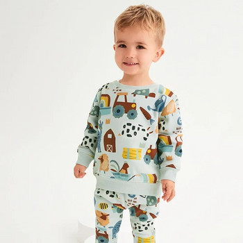 Little maven 2022 Baby Boys Νέα μπλουζάκια μόδας Βαμβακερά απαλά και άνετα φούτερ Άνοιξη και φθινόπωρο καθημερινά παιδικά ρούχα