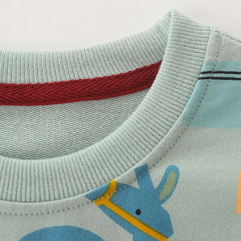 Little Maven 2022 Baby Boys uued moetopid Puuvillane pehme ja mugav dressipluus Kevad- ja sügisene vabaajarõivad lastele