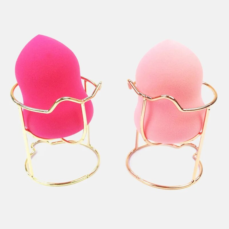 1 vnt Cute Cat Beauty Egg Bracket Džiovintuvas Kosmetinis makiažas Kempininė moliūgų pudra Puff Rack Organizer dėžutės lentynos laikiklis laikymo įrankiai