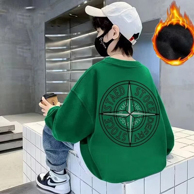 Poiste kampsun kevade ja sügise stiil uus keskmise suurusega laste sügisene särk Moodne ja moodne