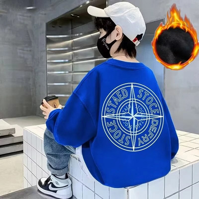 Poiste kampsun kevade ja sügise stiil uus keskmise suurusega laste sügisene särk Moodne ja moodne