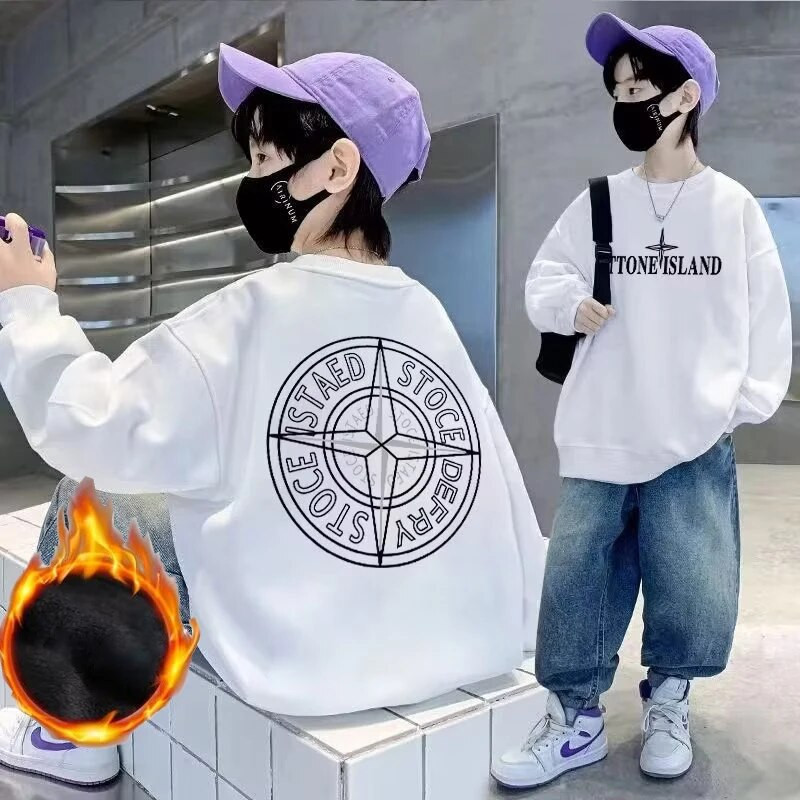 Poiste kampsun kevade ja sügise stiil uus keskmise suurusega laste sügisene särk Moodne ja moodne