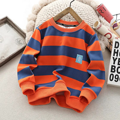 Jesenske majice s digitalnim vezom Odjeća za dječake Puloveri dugih rukava Tinejdžeri Feminino Pamuk Odjeća za djevojčice