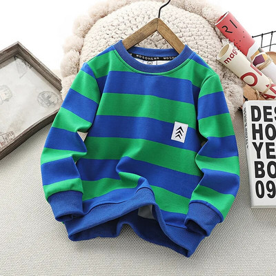 Jesenske majice s digitalnim vezom Odjeća za dječake Puloveri dugih rukava Tinejdžeri Feminino Pamuk Odjeća za djevojčice