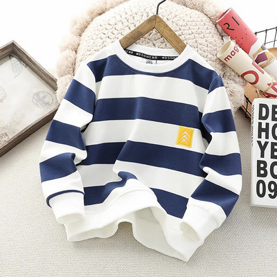 Jesenske majice s digitalnim vezom Odjeća za dječake Puloveri dugih rukava Tinejdžeri Feminino Pamuk Odjeća za djevojčice