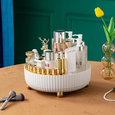 Pöörlev kosmeetikavahend Kerge luksuslik parfüüm Nahahooldusvahend Läbipaistev meigihoidik ehete aroomiteraapia jaoks