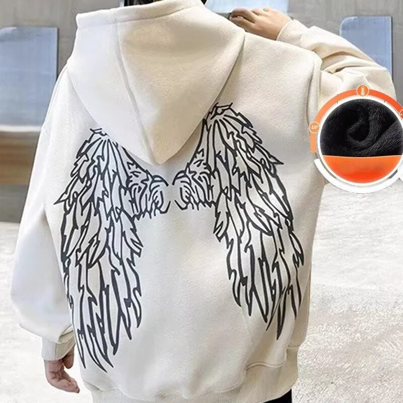 Crni dječji dječji proljetni i jesenski novi ležerni svestrani pulover za bebe široke majice s kapuljačom od pliša i zadebljanom zimskom odjećom