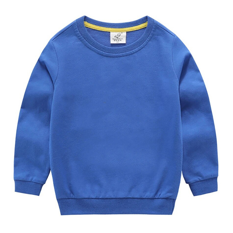 Berniukų paprasto stiliaus megztiniai vaikams rudeniniai vienspalviai vidiniai derantys viršutiniai drabužiai vaikams 18M-14T namų apranga mažyliams pavasario pižamos