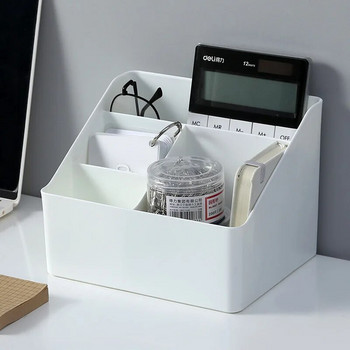 Desktop Sundries Storage Box Organizer μακιγιάζ για βούρτσες Home Office Μπάνιο Storage Box Skin Care Συσκευή αποθήκευσης