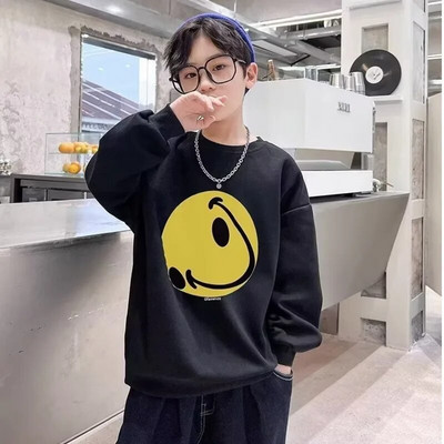 Poiste kampsun kevade ja sügise stiil uus keskmise suurusega laste sügisene särk Moodne ja moodne