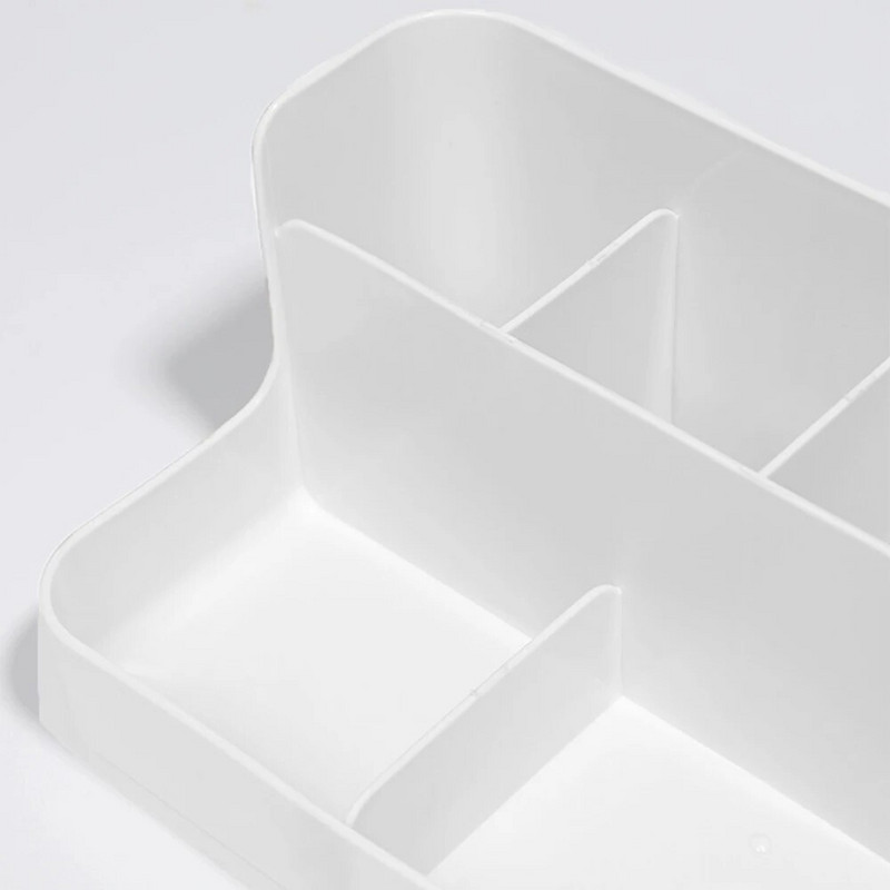 Κουτί Makeup Organizer Κουτί αποθήκευσης καλλυντικών για μπάνιο Επιφάνεια εργασίας γραφείου για πινέλο λοσιόν κραγιόν Δοχείο βερνίκι νυχιών