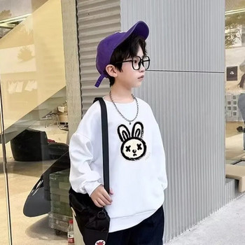 Αγόρι πουλόβερ σε στυλ άνοιξης και φθινοπώρου Νέο μεσαίο παιδικό φθινοπωρινό μπλουζάκι για αγόρι φθινοπωρινό πουκάμισο μοντέρνο και μοντέρνο