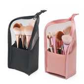 Ταξιδιωτική τσάντα πινέλου μακιγιάζ Φορητή θήκη για καλλυντικά πινέλο Αδιάβροχη stand-up πινέλο μακιγιάζ Τσάντα καλλωπισμού φερμουάρ