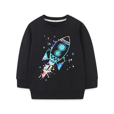 Little maven Dukserice za dječake Mikser Kamion s uzorkom Baby Fashion Majice dugih rukava Jesen Novo vozilo Dječja odjeća