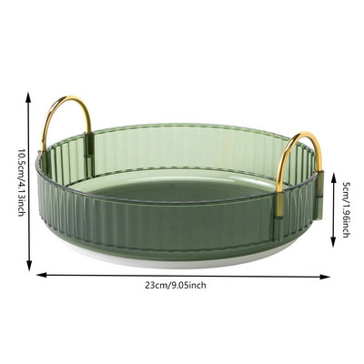 360 pöörlev kosmeetikatoodete hoiukarp, suure mahutavusega mitmekihiline meigivahend, eemaldatav pööratav lauaarvuti, läbipaistev