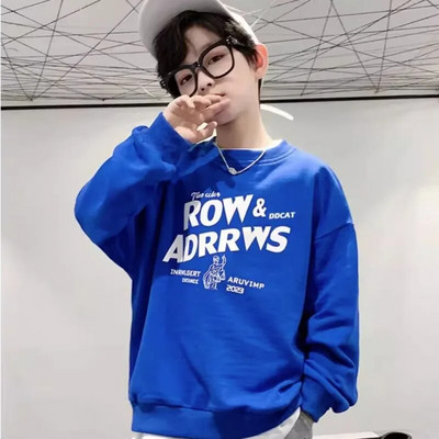 Poiste kampsun kevade ja sügise stiil uus keskmise suurusega laste sügise särk Moodne ja moodne