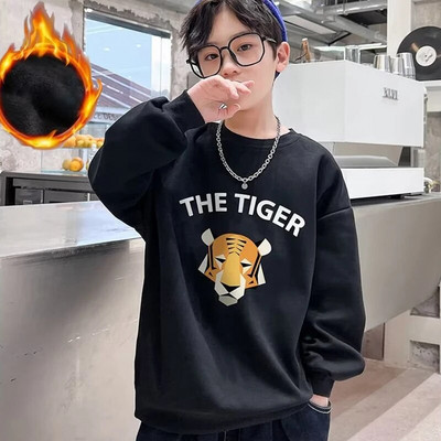 Poiste kampsun kevade ja sügise stiil uus keskmise suurusega laste sügisene särk Moodne ja moodne