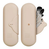 Θήκη για βούρτσα μακιγιάζ ταξιδιού Φορητή αγκράφα για τσάντα μακιγιάζ από σιλικόνη Μαλακή κομψή αδιάβροχη θήκη για εργαλεία μακιγιάζ