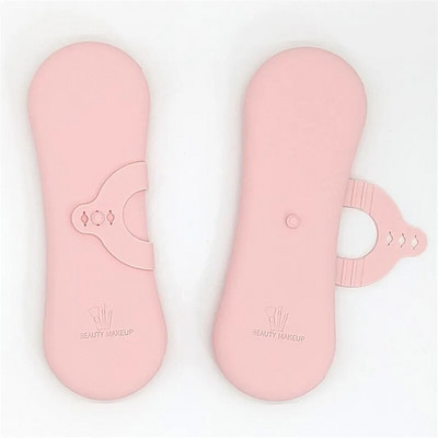 Θήκη για βούρτσα μακιγιάζ ταξιδιού Φορητή αγκράφα για τσάντα μακιγιάζ από σιλικόνη Μαλακή κομψή αδιάβροχη θήκη για εργαλεία μακιγιάζ