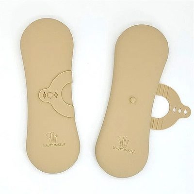 Θήκη για βούρτσα μακιγιάζ ταξιδιού Φορητή αγκράφα για τσάντα μακιγιάζ από σιλικόνη Μαλακή κομψή αδιάβροχη θήκη για εργαλεία μακιγιάζ