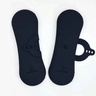 Θήκη για βούρτσα μακιγιάζ ταξιδιού Φορητή αγκράφα για τσάντα μακιγιάζ από σιλικόνη Μαλακή κομψή αδιάβροχη θήκη για εργαλεία μακιγιάζ