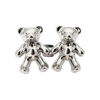 2kom medvjeđeg oblika s podesivim gumbom za traperice, kopčom oko struka, produžetkom za hlače, zamjenskim iglama za pričvršćivanje traperica