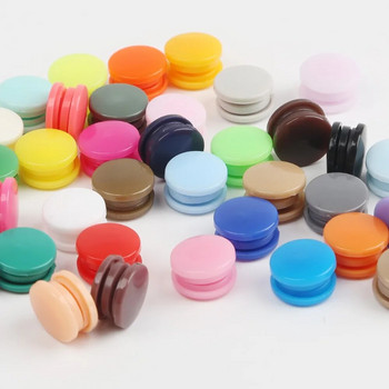 20Σετ Στρογγυλά πλαστικά κουμπιά κουμπιά κουμπιά KAM T5 12mm Αξεσουάρ ενδυμάτων για βρεφικά ρούχα Κλιπ Παπλωματοθήκη Κουμπί σεντόνι