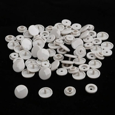 20Σετ Στρογγυλά πλαστικά κουμπιά κουμπιά κουμπιά KAM T5 12mm Αξεσουάρ ενδυμάτων για βρεφικά ρούχα Κλιπ Παπλωματοθήκη Κουμπί σεντόνι