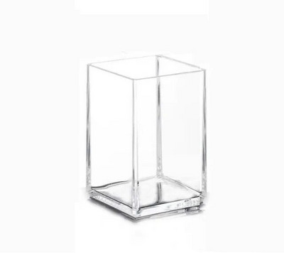 Akrilo kosmetikos laikymo dėžutė makiažo šepetėlio laikiklis lūpų dažų antakių pieštukas vonios kambario laikymo stendas deimantas