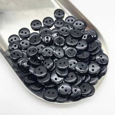 50 tk 11,5 mm värvid Double Eye Bread nupp ümmargune vaigu õmblusnööbid isetegemine scrapbooking mitmevärviline