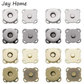 10/8 komplekti magnetnööbiga metallist ploomiõis õmmelda nööpnööbid Kinnitused rahakottide jaoks Käekott Riided DIY Aksessuaarid