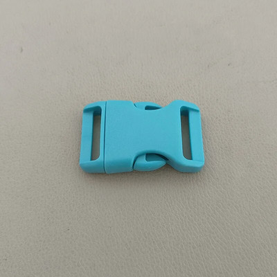 1 vnt / pakuotė Spalvinga plastikinė lenkta atsegama sagtis, skirta krepšio diržo diržams naminių šunų antkaklio kuprinė Paracord siuvimo priedai