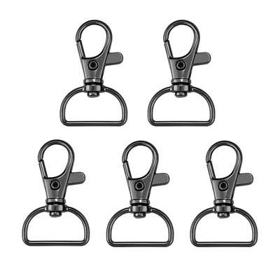 5 tk D-rõngastega pööratavad klambrid Paelad, nööpnõelad, võtmehoidja klambrikonks, metallist homaarist küünarnõelad võtmehoidjate meisterdamiseks õmblemiseks