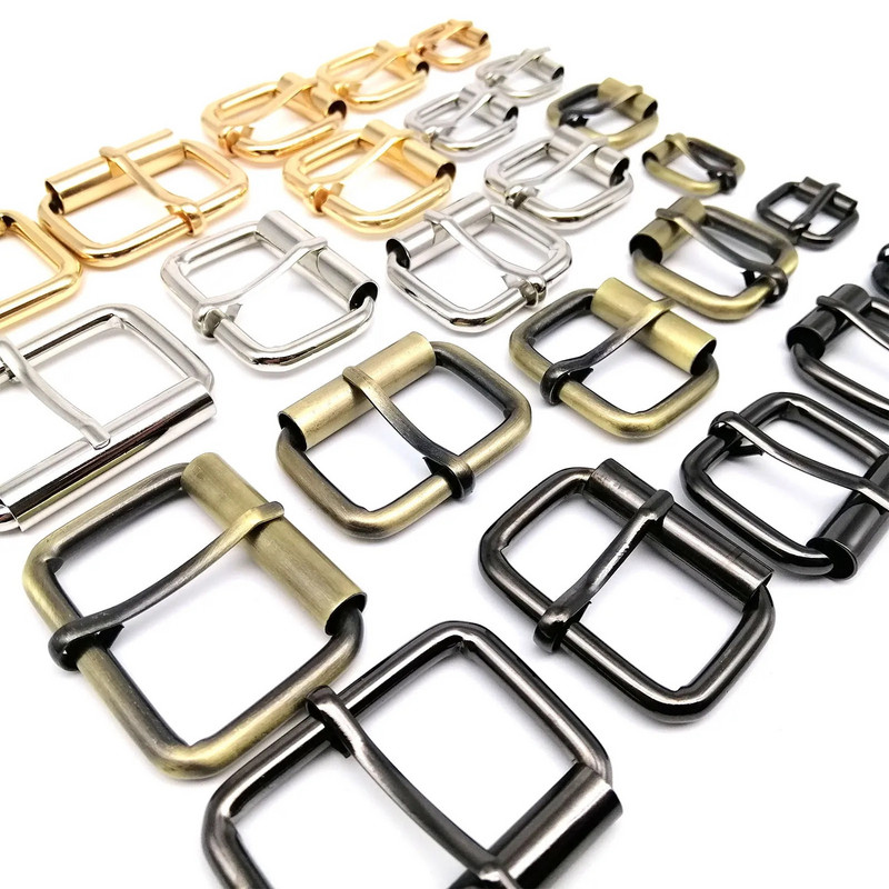 Metalinės aukštos kokybės storintos odos rankinės kuprinės batų diržo diržo tinklelio reguliavimo ritinėlio kaiščio sagties užsegimo stačiakampio žiedo taisymas