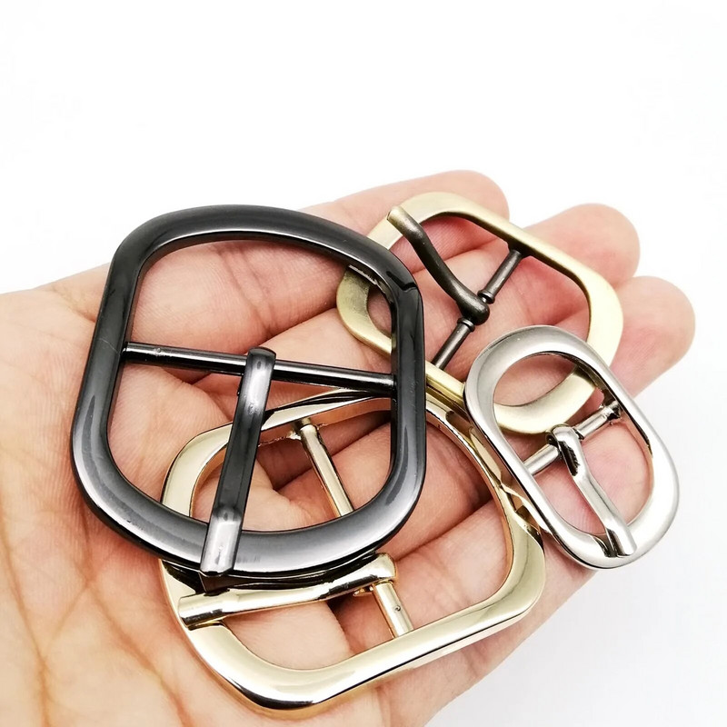 Metalinis vidinis platus 13 15 20 25 32 38 mm reguliuoti ritininio kaiščio sagties užsegimas ovalus žiedas odinis krepšys rankinės batų pečių diržo diržo taisymas
