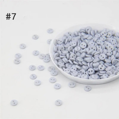 100 tk mininööbid 4 mm vaigust nuku riided ümmargused pandlad nupud käsitsi valmistatud multifilmi rõivaste õmblemiseks ise-meisterdades käsitöö näputöö